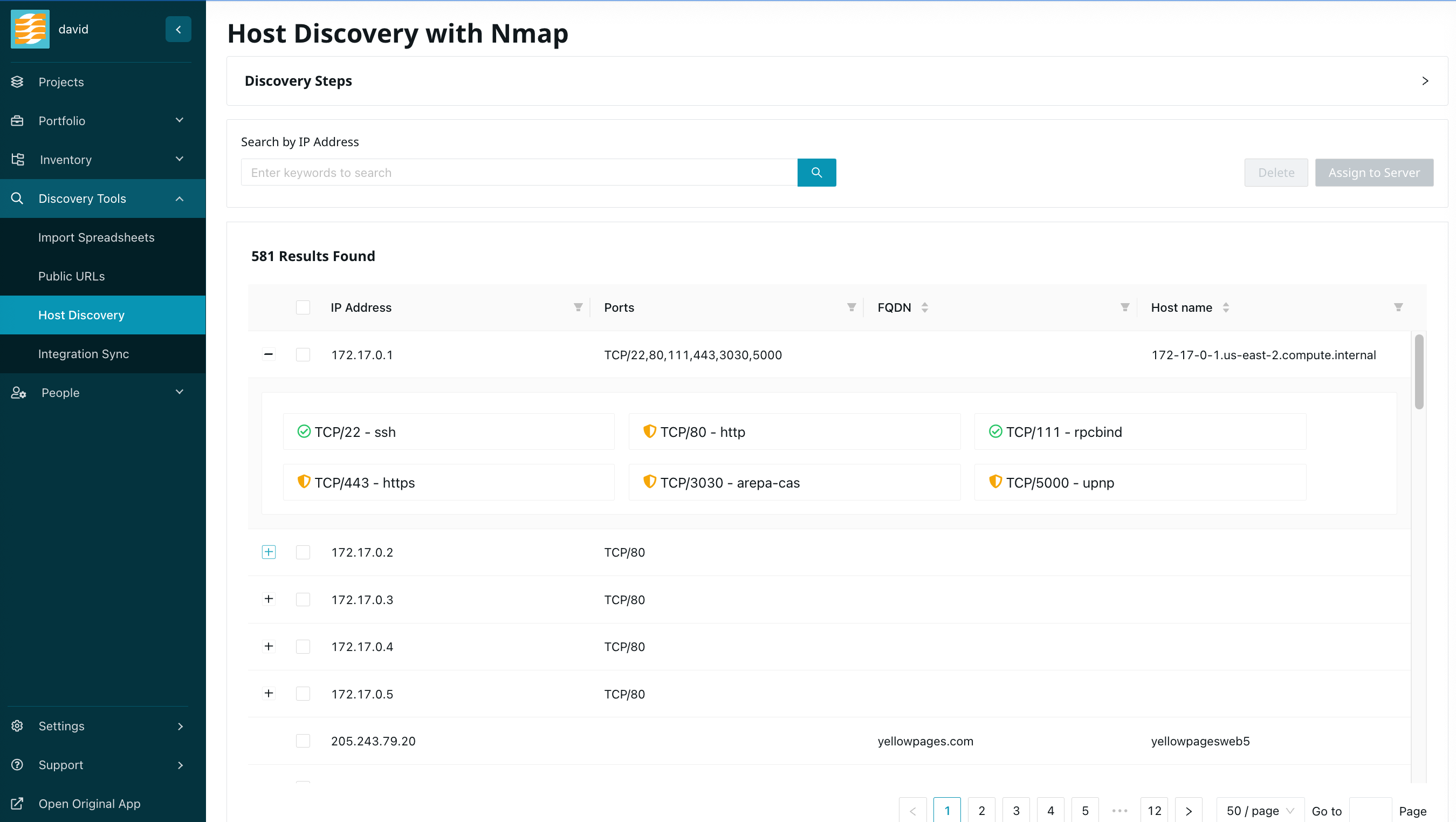 Host discovery with Nmap