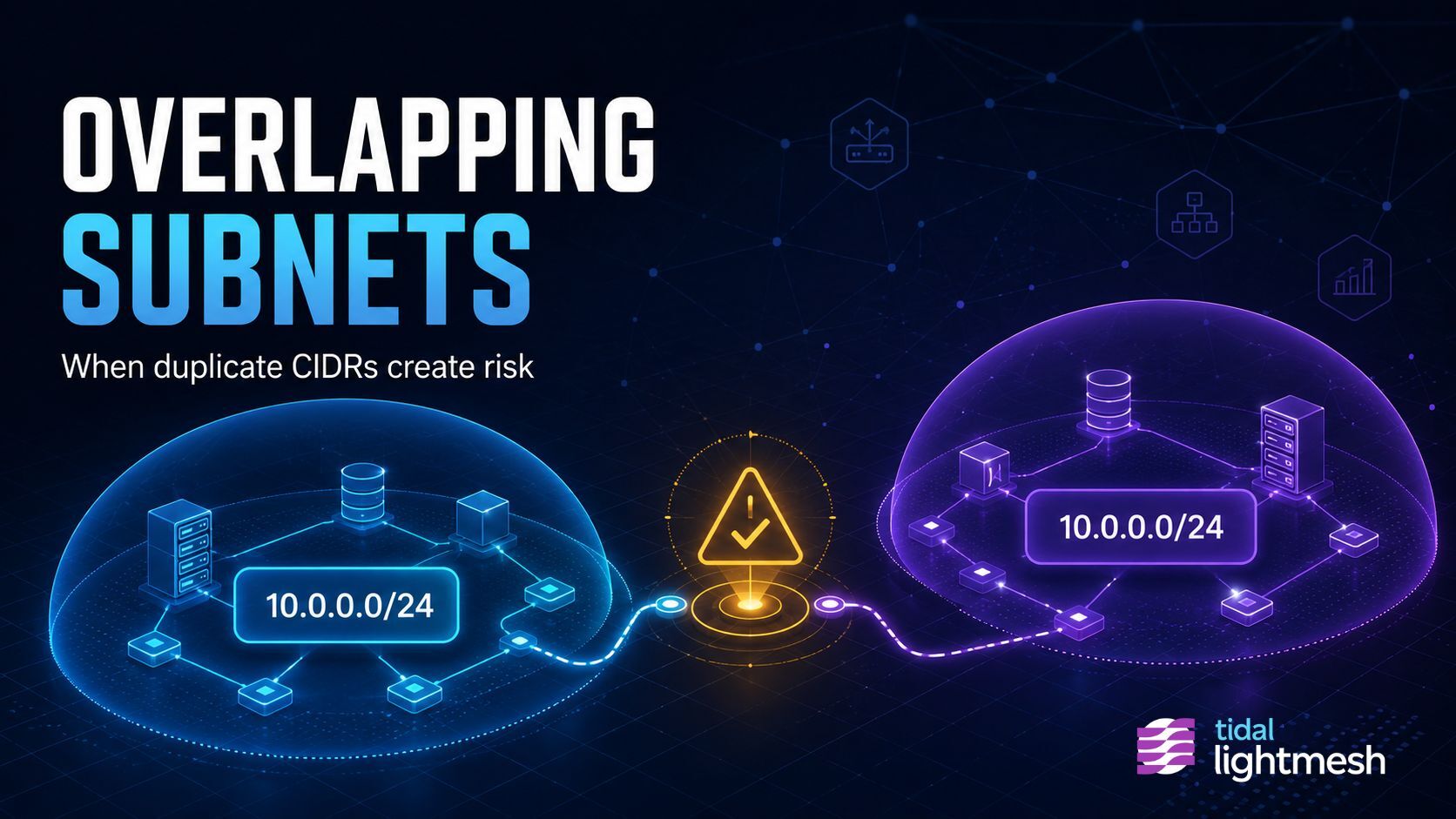 Overlapping Subnets: When Duplicate CIDRs Create Risk
