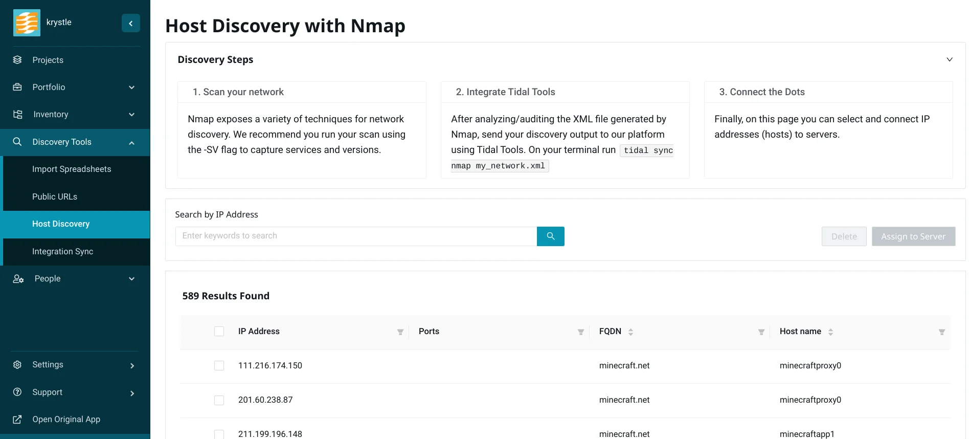 Host Discovery with Nmap